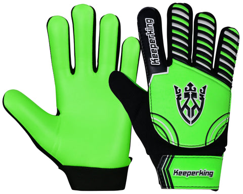 CLAW 2.0 GREEN children's goalkeeper gloves