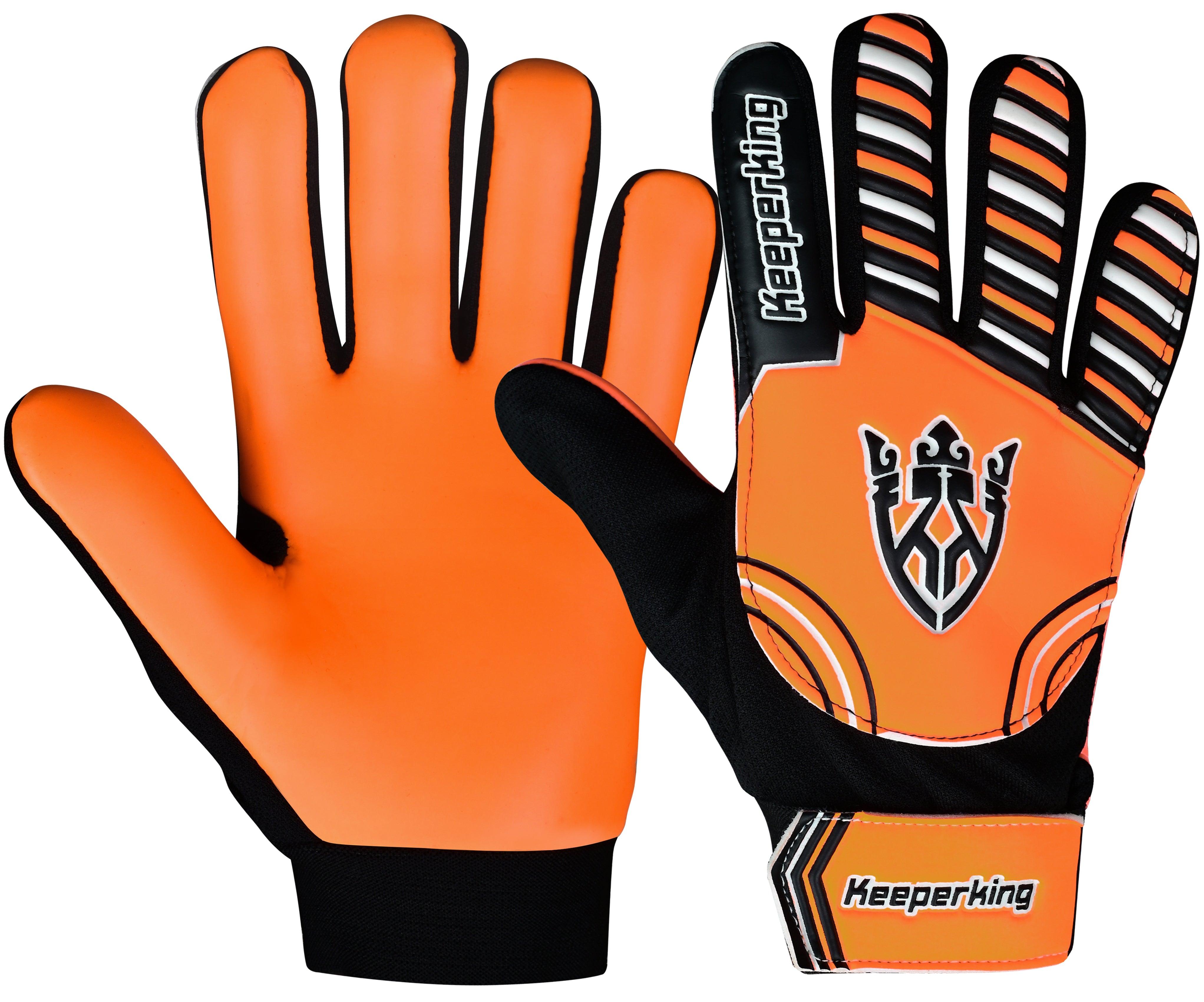 CLAW 2.0 ORANGE Kinder Torwarthandschuhe - Keeperking