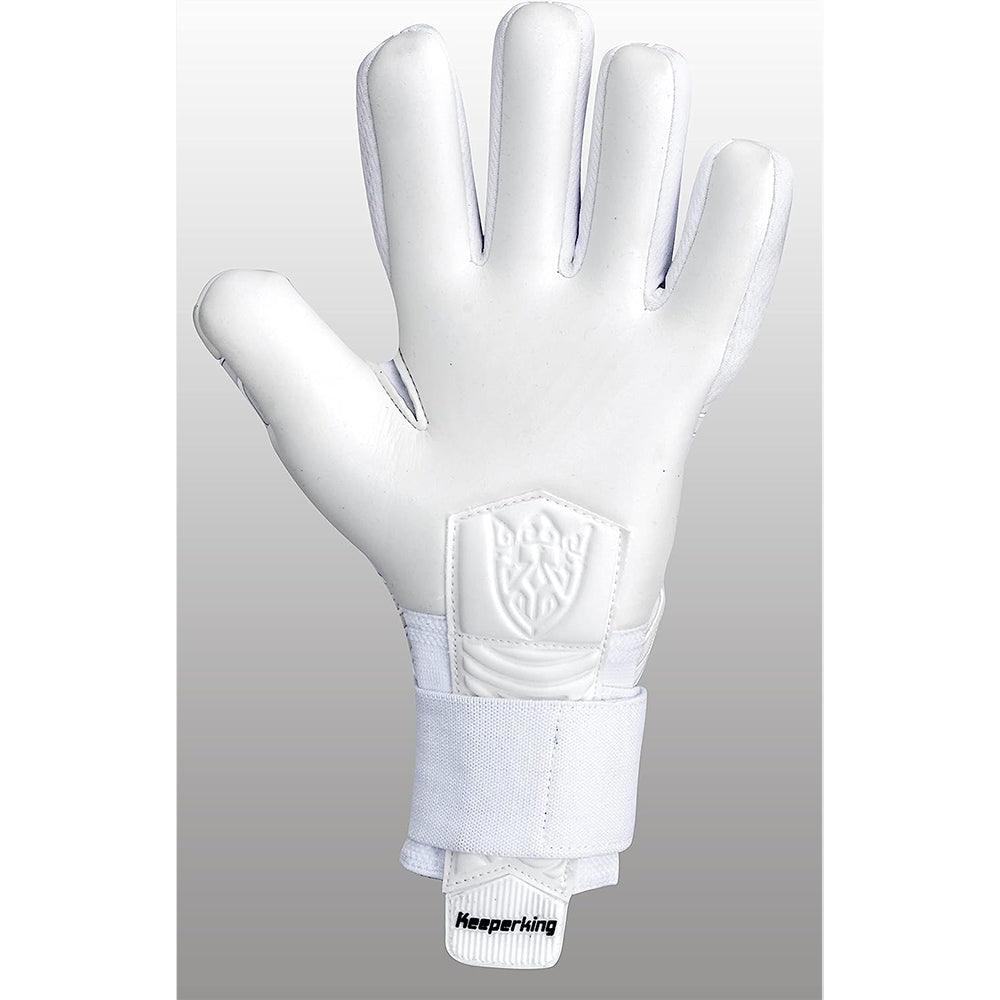 Eurotek Weiß - Schwarz - Negative Schnitt Torwarthandschuh - Keeperking