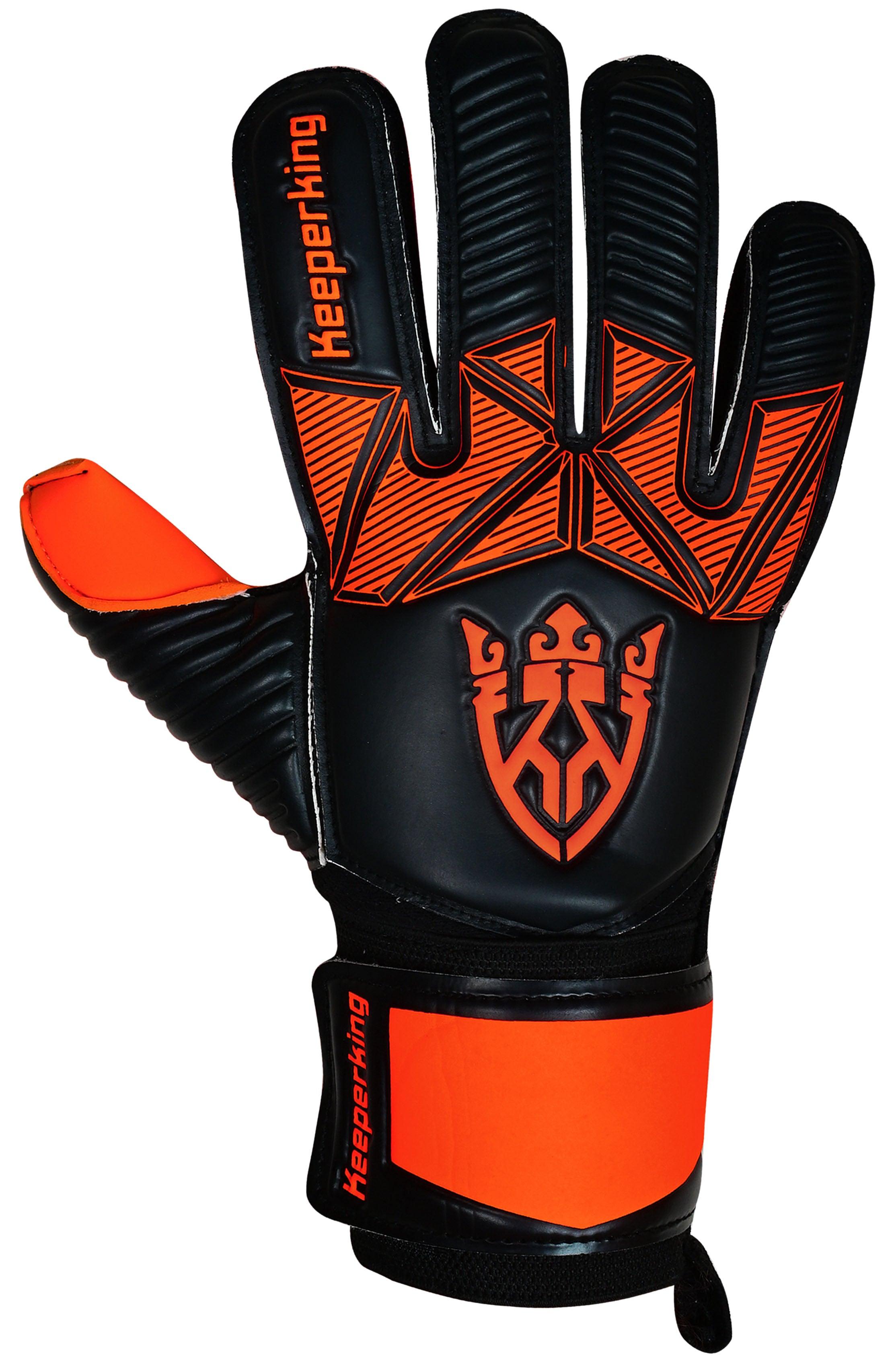 ALPHA ORANGE OHNE FINGERSAVE Torwarthandschuhe - Keeperking