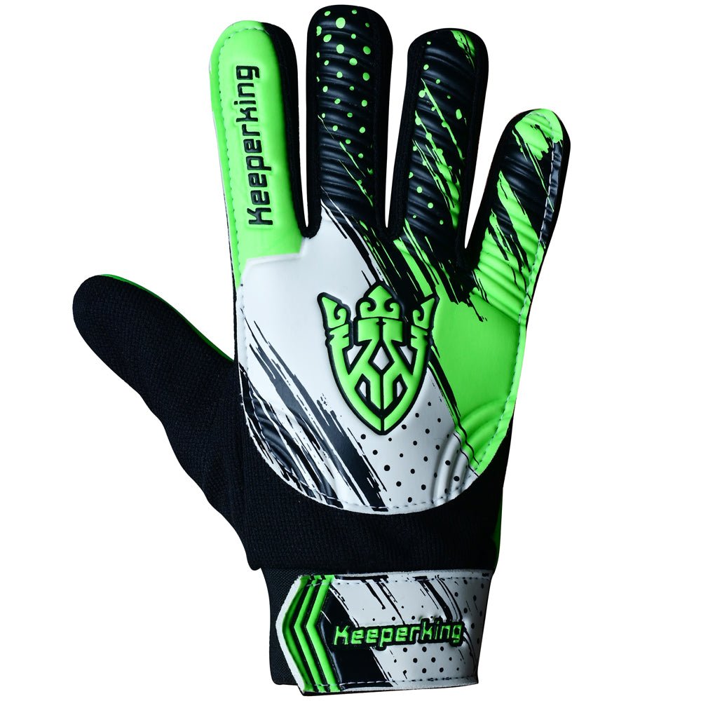 CLAWXEN Grün Kinder Torwarthandschuhe - Keeperking