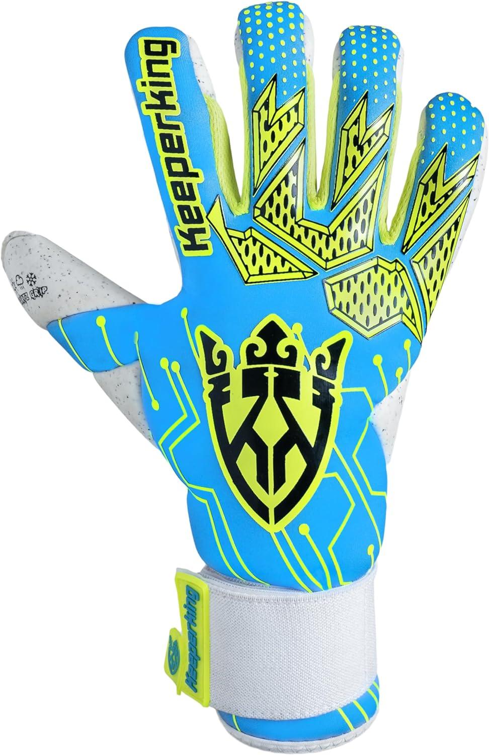 Cyan Professionelle Eurotek2.0 Torwarthandschuhe - Keeperking