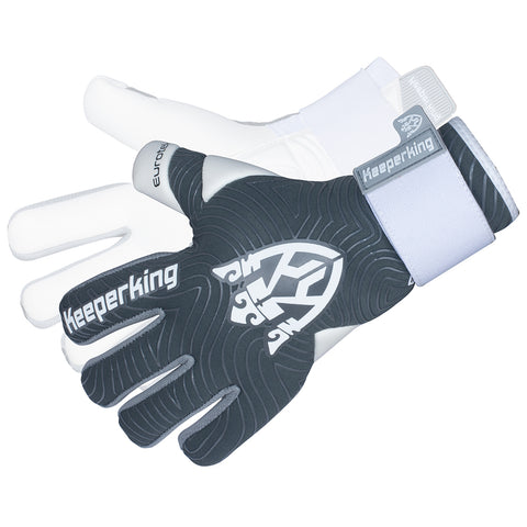 Eurotek Grey White Negative Cut Erwachsene Torwarthandschuhe