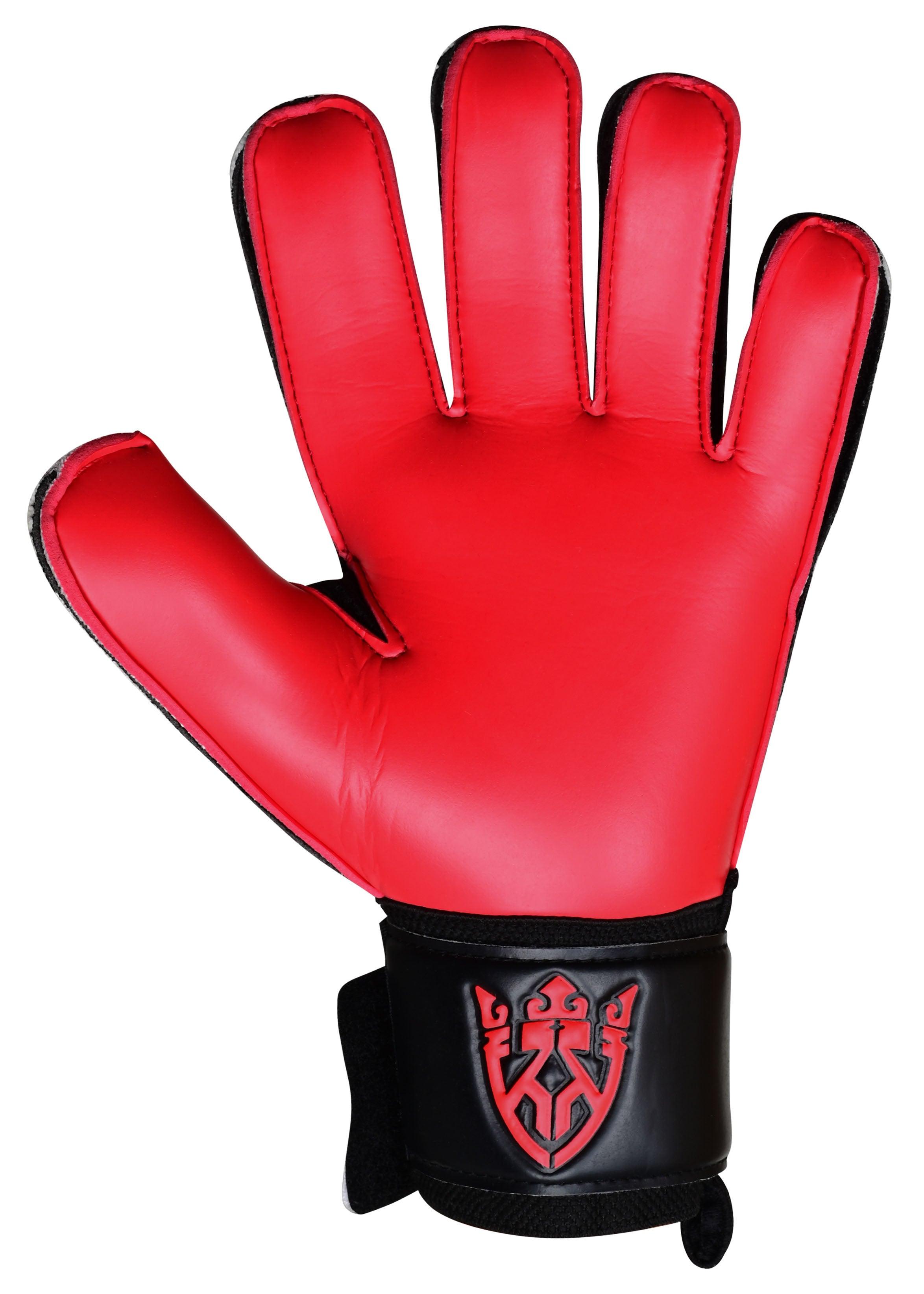 ALPHA ROT OHNE FINGERSAVE Torwarthandschuhe - Keeperking