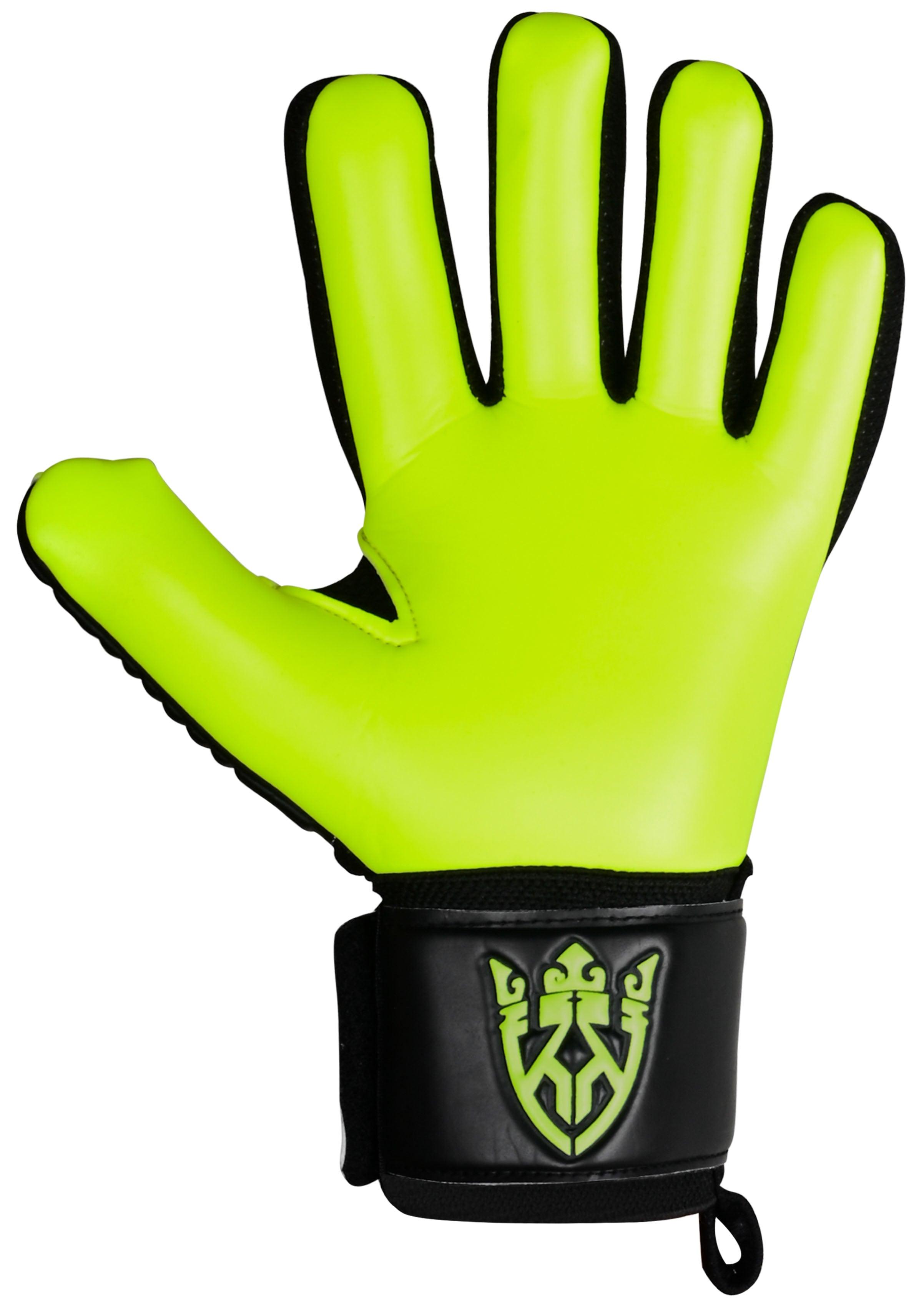 ALPHA LIGHT GREEN WITHOUT FINGERSAVE goalkeeper gloves