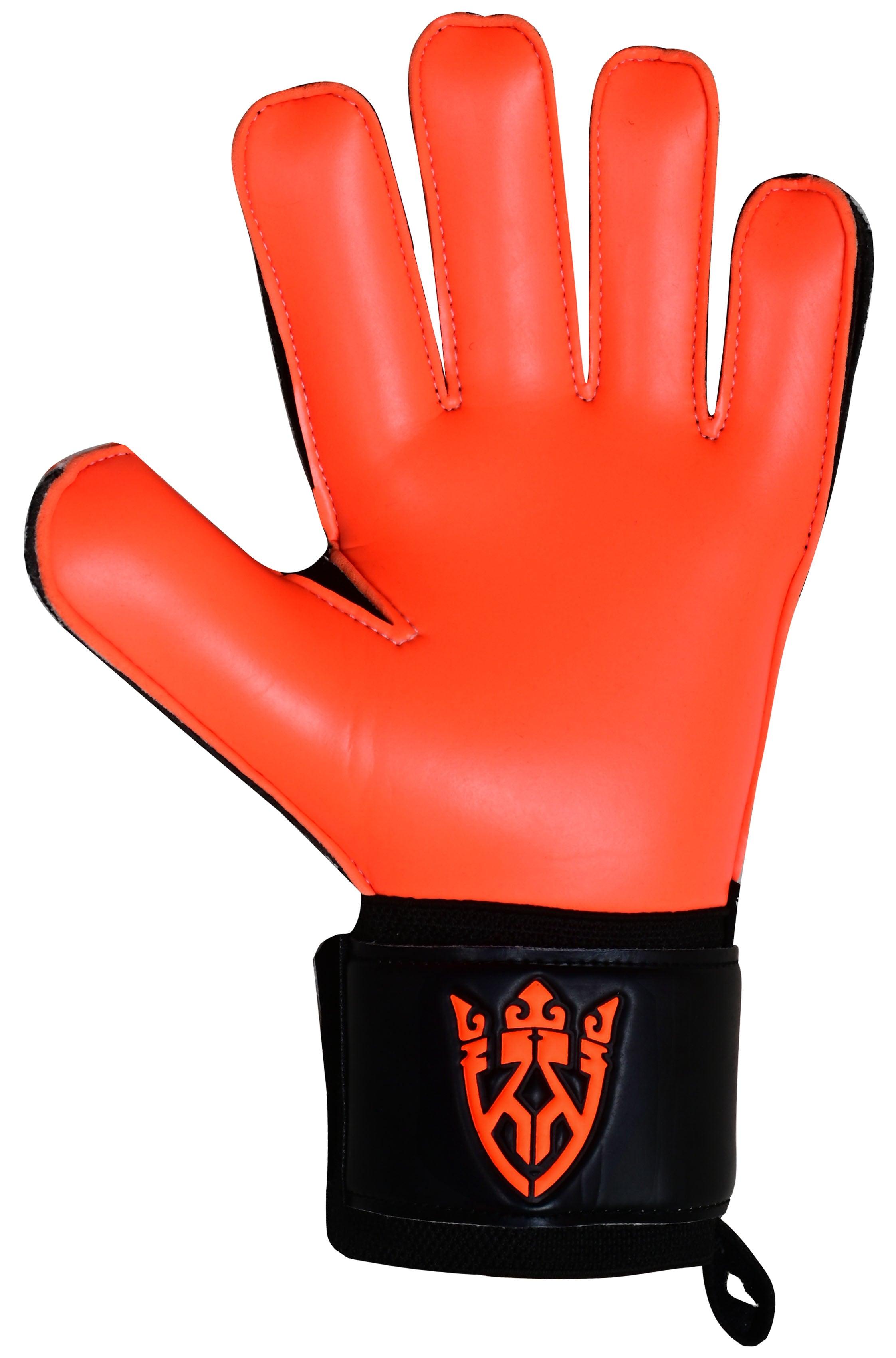ALPHA ORANGE OHNE FINGERSAVE Torwarthandschuhe - Keeperking