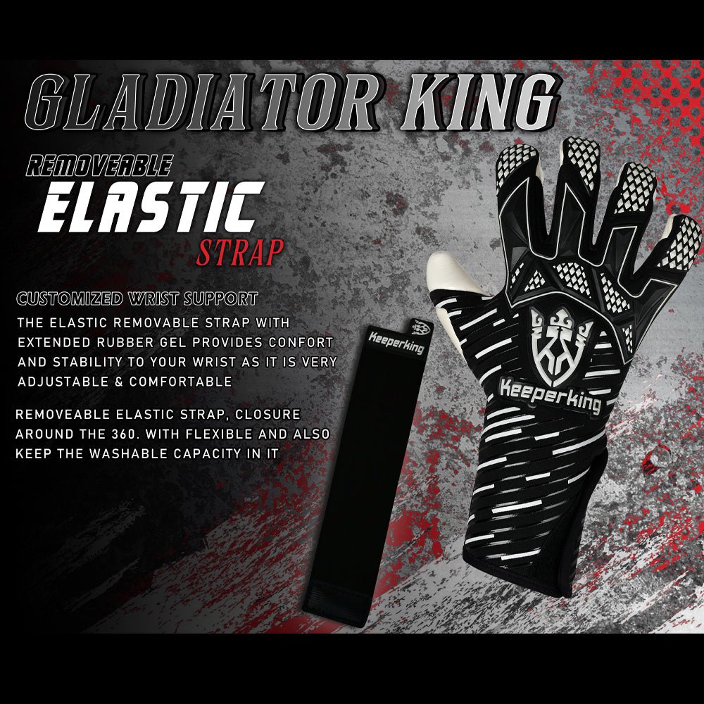 Gladiator King Negative Cut Erwachsene Torwarthandschuhe - Keeperking