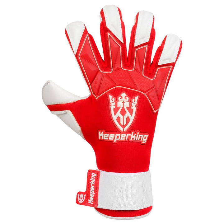Gladiator Rot Negative Cut Erwachsene Torwarthandschuhe - Keeperking