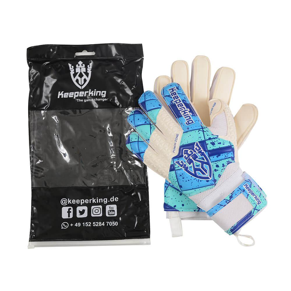 Splash Wieß, Cynblue children's goalkeeper gloves