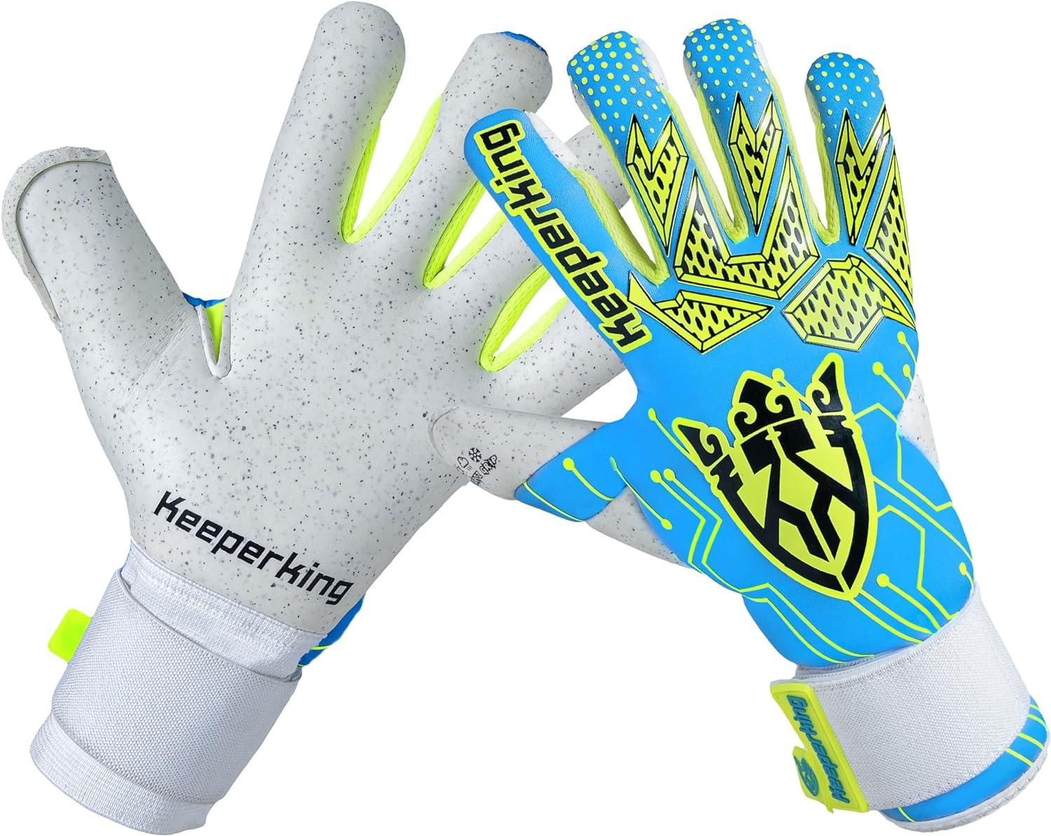 Cyan Professionelle Eurotek2.0 Torwarthandschuhe - Keeperking