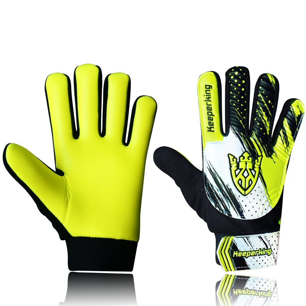 CLAWXEN Gelb Kinder Torwarthandschuhe - Keeperking