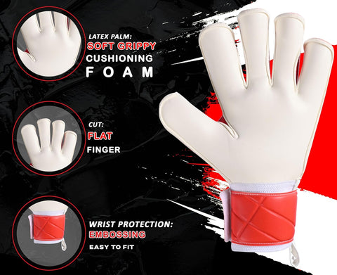 Red SP 2.0 kids goalkeeper gloves