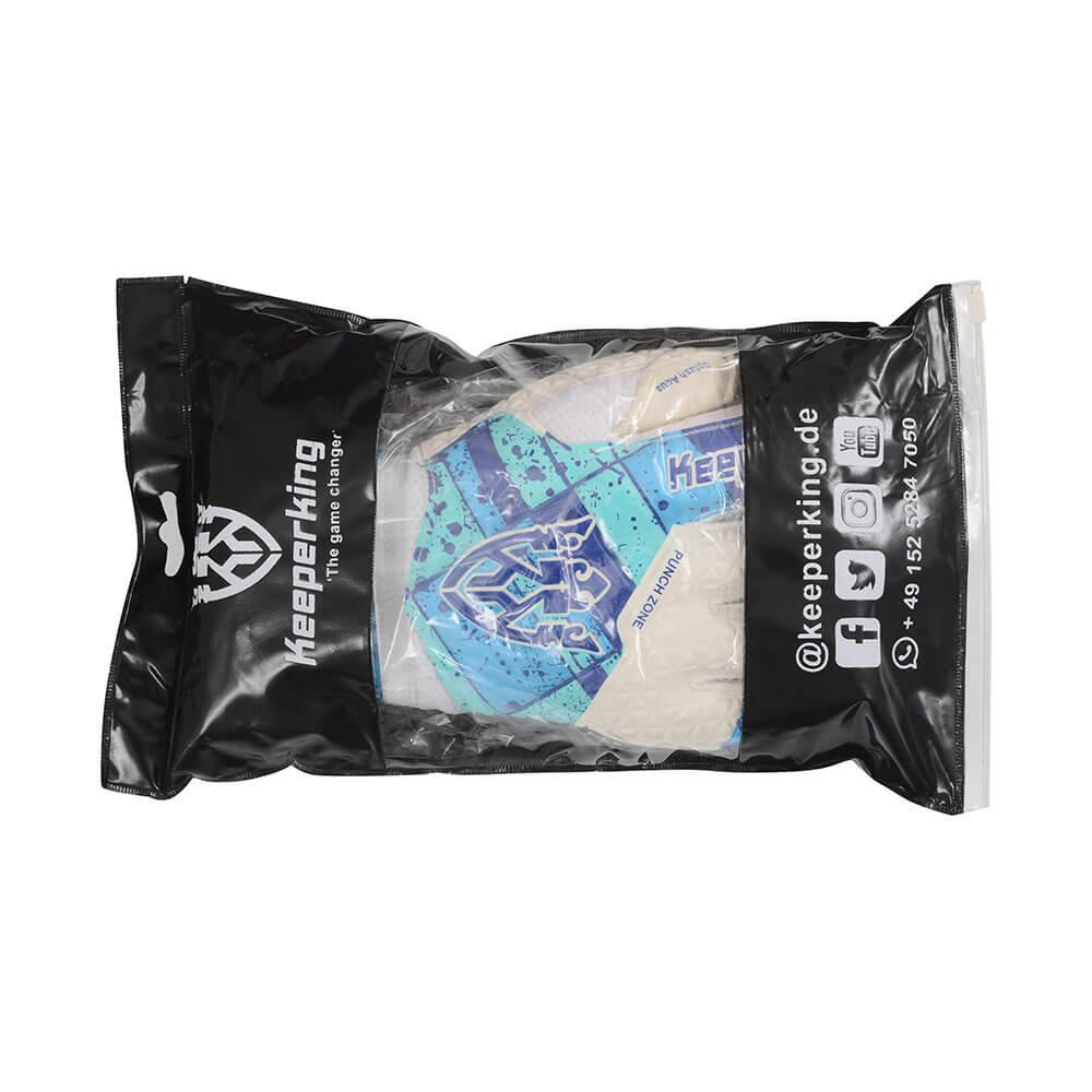 Splash Wieß, Cynblue Kinder Torwarthandschuhe - Keeperking