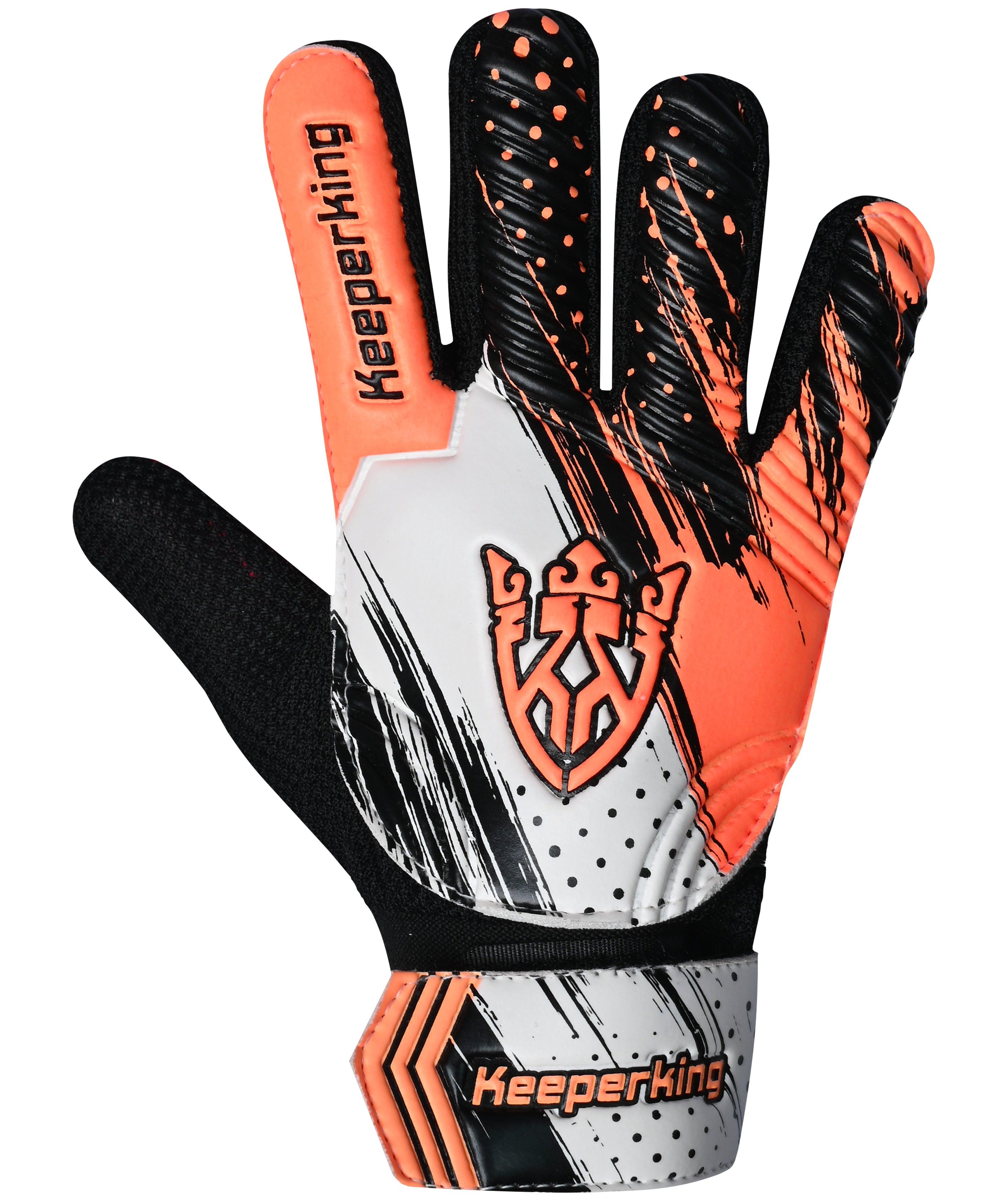 CLAWXEN Orange Kinder Torwarthandschuhe - Keeperking