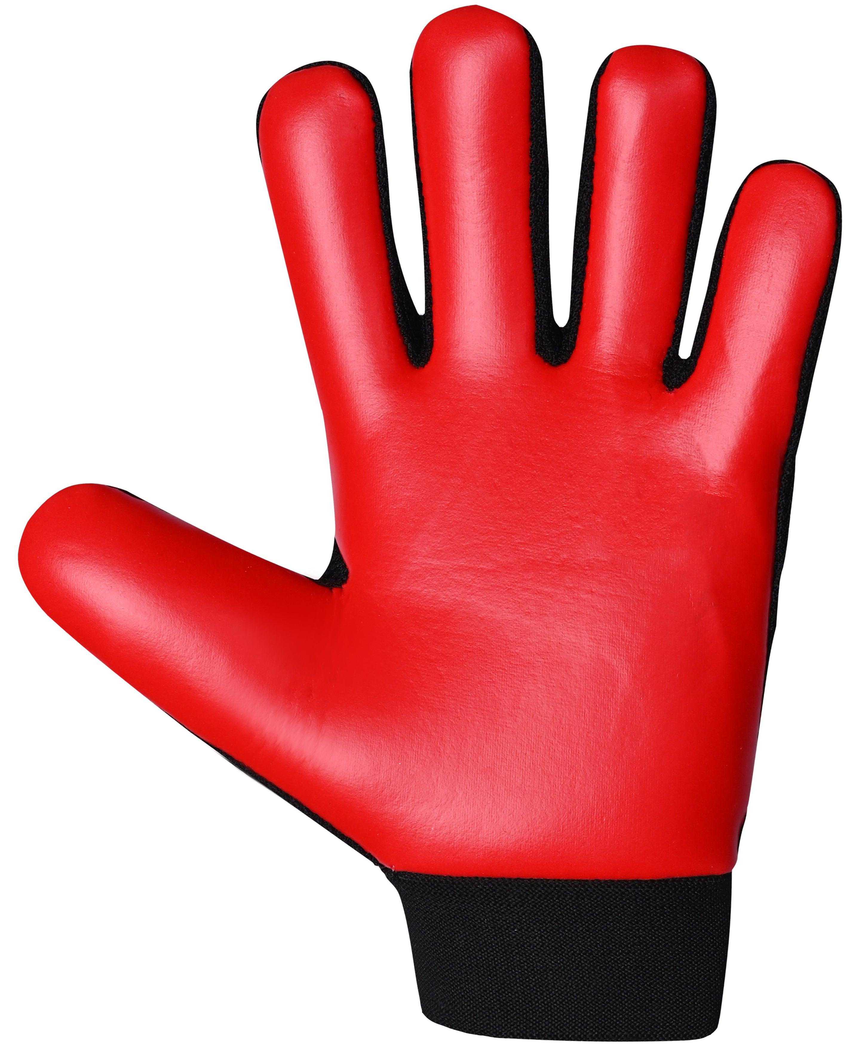 CLAWXEN Rot Kinder Torwarthandschuhe - Keeperking