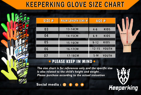 CLAW BLUE goalkeeper glove