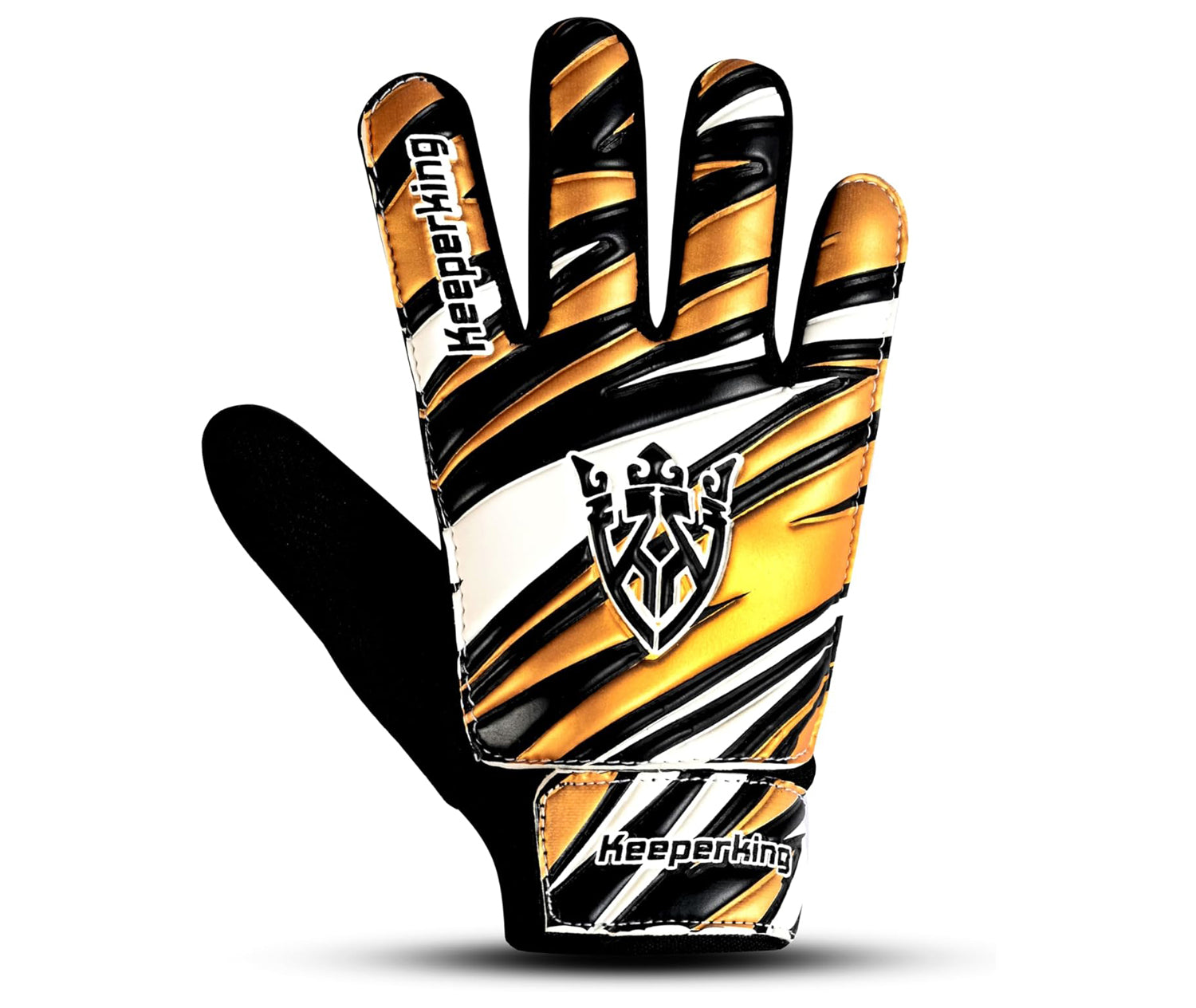 Claw Kinder-Torwarthandschuhe in Gold – Profi Torwart Handschuhe